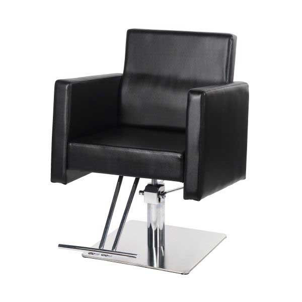 スタイリングチェア SH-01（シート＋ベース）  ブラック【送料込み】