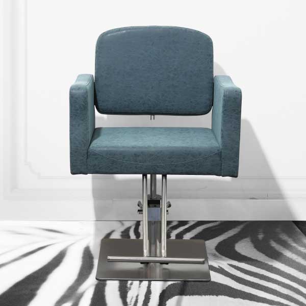 スタイリングチェア NS-02（シート+ベース） アッシュブルー【送料込み】