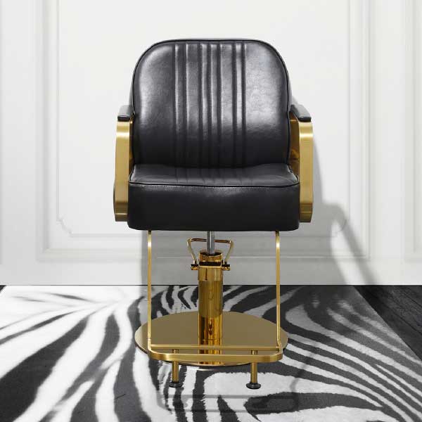 スタイリングチェア BR-01（シート+ベース） ブラック【送料込み】