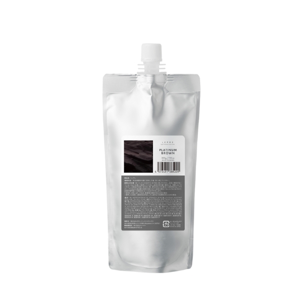 レプレ プラチナブラウン 500ｇ（ブラシ付き）