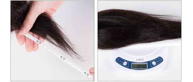 ウィッグの写真